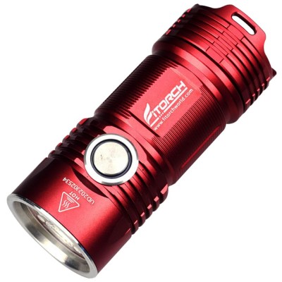  Φακός LED Fitorch P25 3000lm Υψηλής Φωτεινότητας Κόκκινος